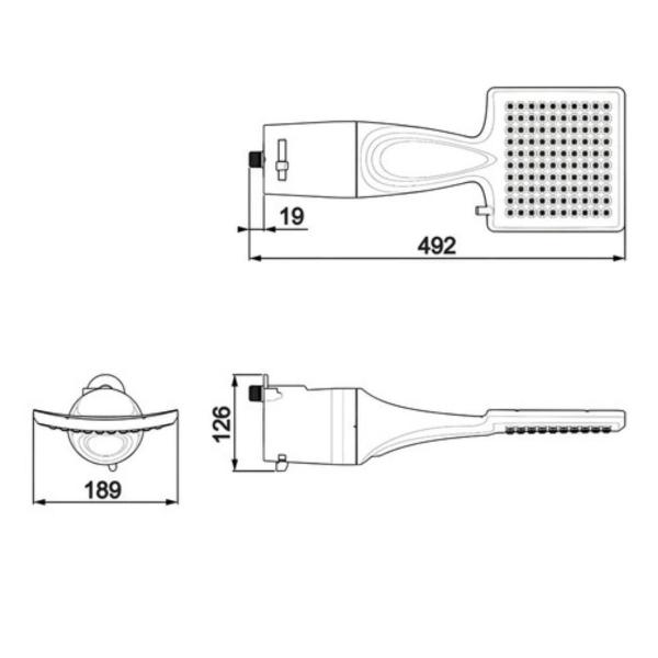 Imagem de Chuveiro LorenShower 4T 7500w 220v Lorenzetti