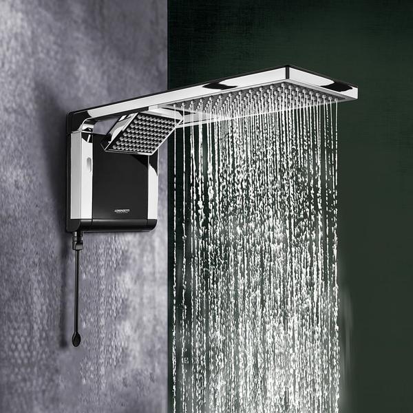 Imagem de Chuveiro Lorenzetti Acqua Duo Black Cr 127v 5500w 7510106