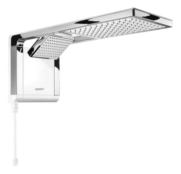 Imagem de Chuveiro Lorenzetti Acqua Duo branco e Cromo 7800w 220v