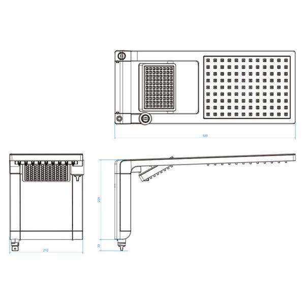 Imagem de Chuveiro Lorenzetti Acqua Duo Flex Ultra Eletrônico Preto/Cromado