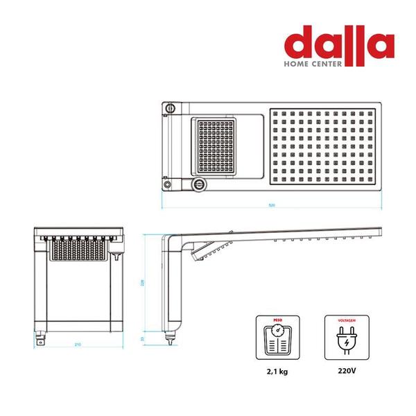 Imagem de Chuveiro Lorenzetti Acqua Duo Preto/Cromado 220v/6800w