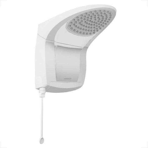 Chuveiro lorenzetti acqua jet ultra branco/cromado 127v 5500w Imagem de Chuveiro lorenzetti acqua jet ultra branco/cromado 127v 5500w