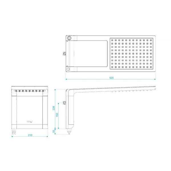 Imagem de Chuveiro Lorenzetti Acqua Storm Ultra 220V/6800W Preto/Cromado