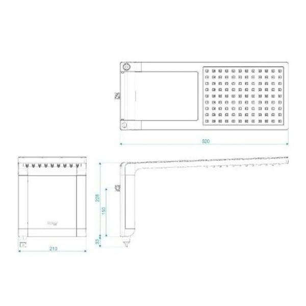 Imagem de Chuveiro Lorenzetti Acqua Storm Ultra Branco com Cromado 220v 7800w