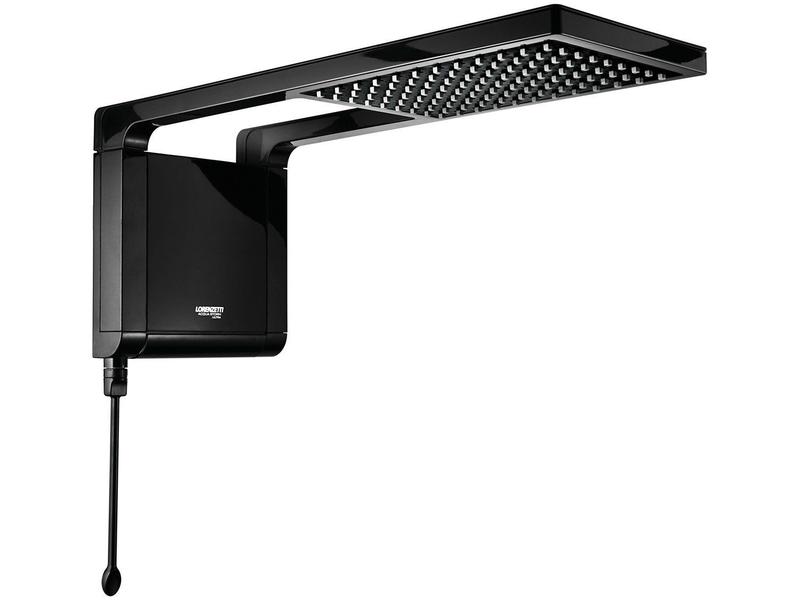 Chuveiro Lorenzetti Acqua Strom Preto 7800W Chuveiro Lorenzetti Acqua Strom Preto 7800W