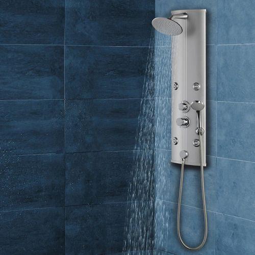 Chuveiro Luxo Vertical - Hidromassagem 4 Jatos - Sensea Imagem de Chuveiro Luxo Vertical - Hidromassagem 4 Jatos