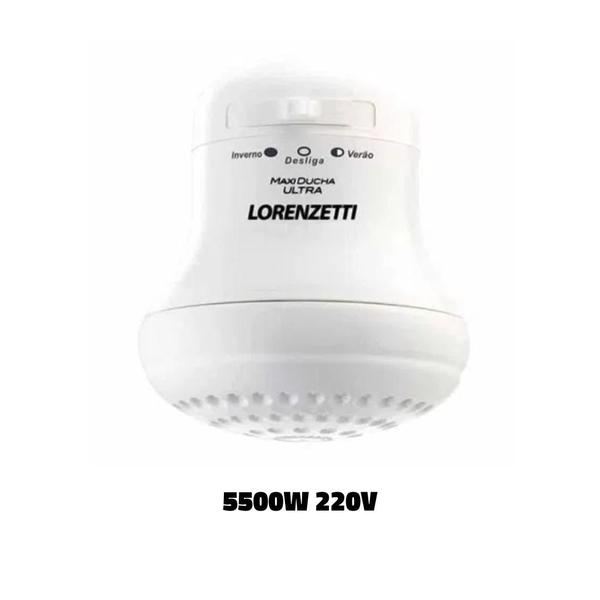 Imagem de Chuveiro Maxi Ducha Ultra 5500w 220v Lorenzetti