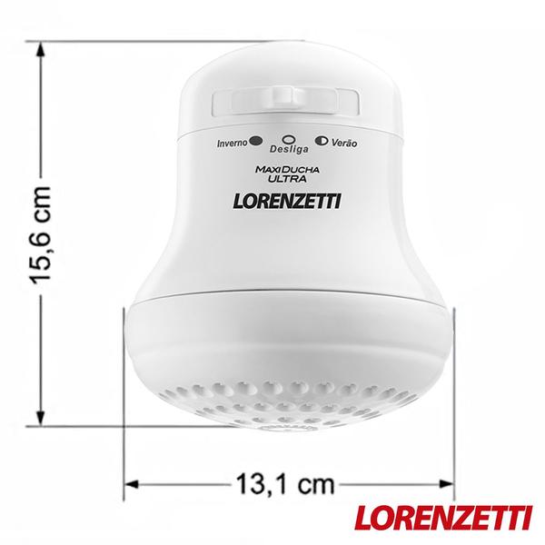 Imagem de Chuveiro Maxi Ducha Ultra 5500w Lorenzetti 127 ou 220v