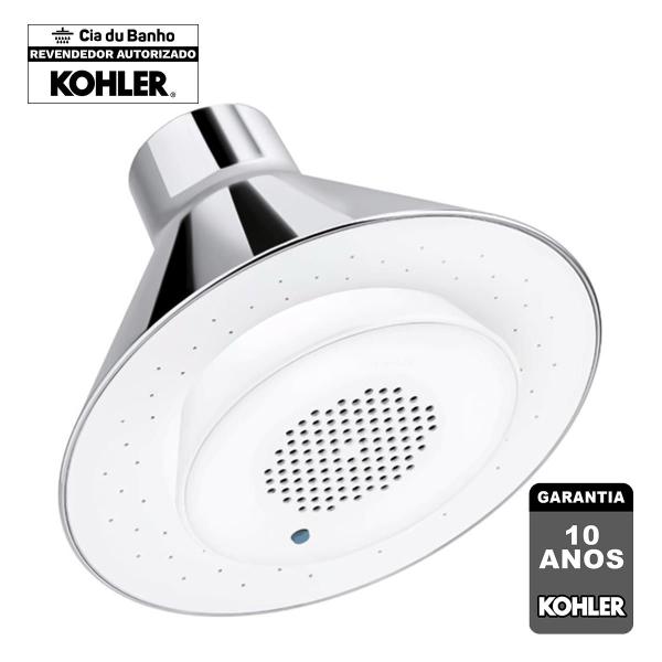 Imagem de Chuveiro Moxie Cromado Com Música Bluetooth Kohler 9245BR-CP