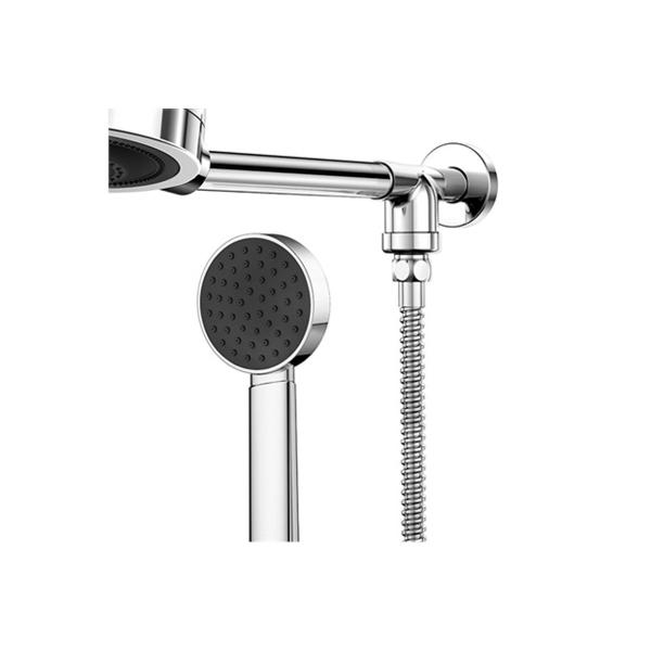 Imagem de Chuveiro Technoshower com Desviador Acabamento Cromado Cor Inox 1511606 Docol