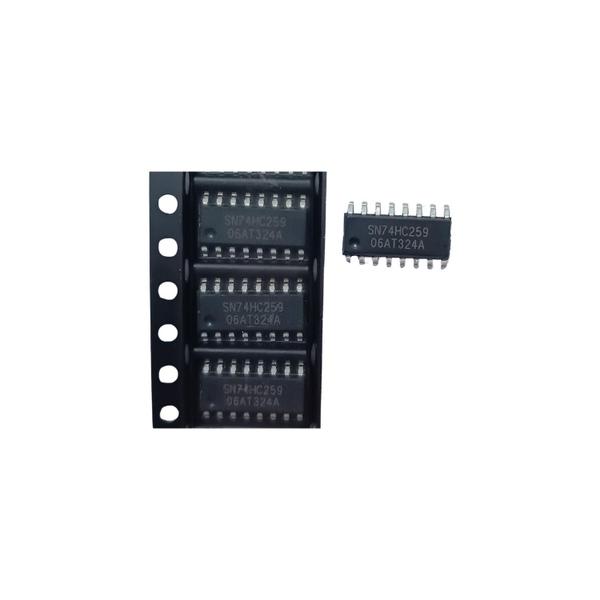 Ci 74hc259 - Circuito Integrado 74hc259 - SMD - Original - Novo - 1 peça - ior Imagem de Ci 74hc259 - Circuito Integrado 74hc259 - SMD - Original - Novo - 1 peça