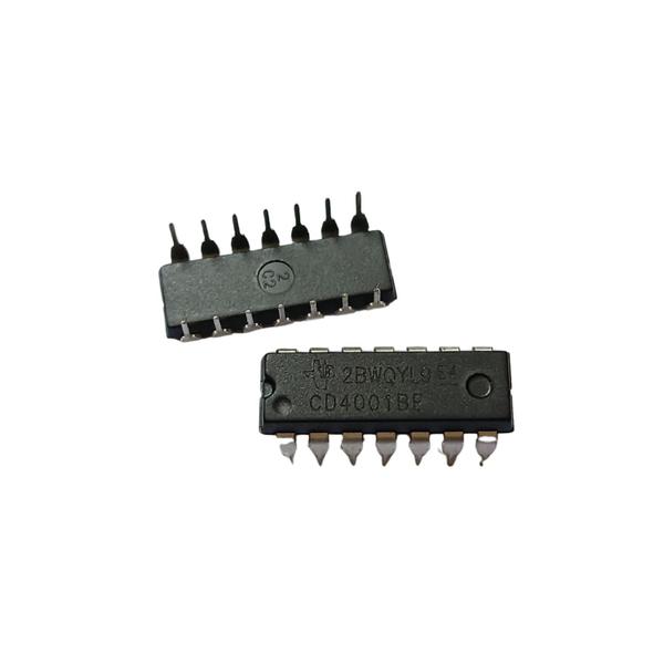 Ci Cd4001be - Circuito Integrado Cd4001be - Dip 14 - Original - Novo - IOR Imagem de Ci Cd4001be - Circuito Integrado Cd4001be - Dip 14 - Original - Novo