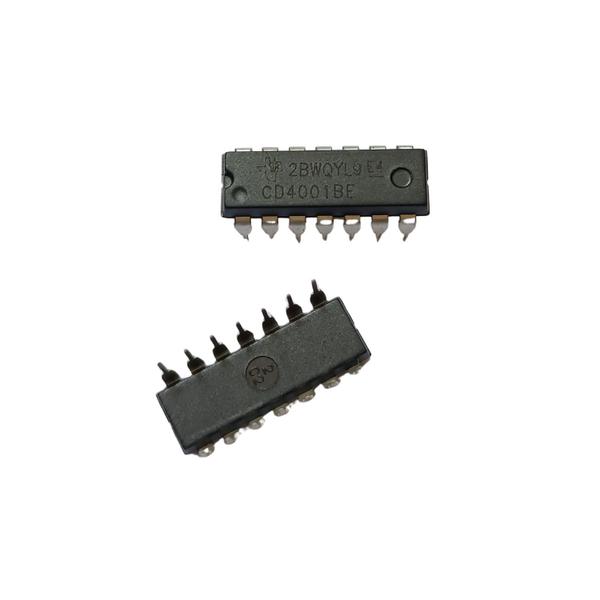 Ci Cd4001be - Circuito Integrado Cd4001be - Dip 14 - Original - Novo - IOR Imagem de Ci Cd4001be - Circuito Integrado Cd4001be - Dip 14 - Original - Novo