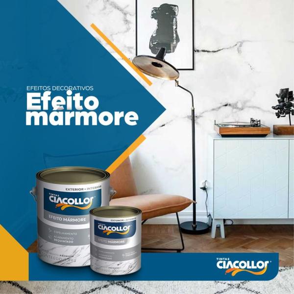 Imagem de Ciacolor efeito marmore base 0,95 kg lt