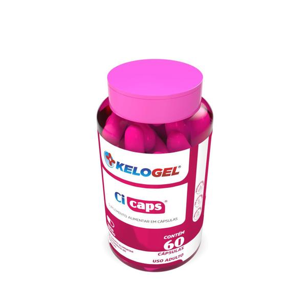 Imagem de Cicaps Multivitamínico Cicatrização 120 Capsulas Kelogel