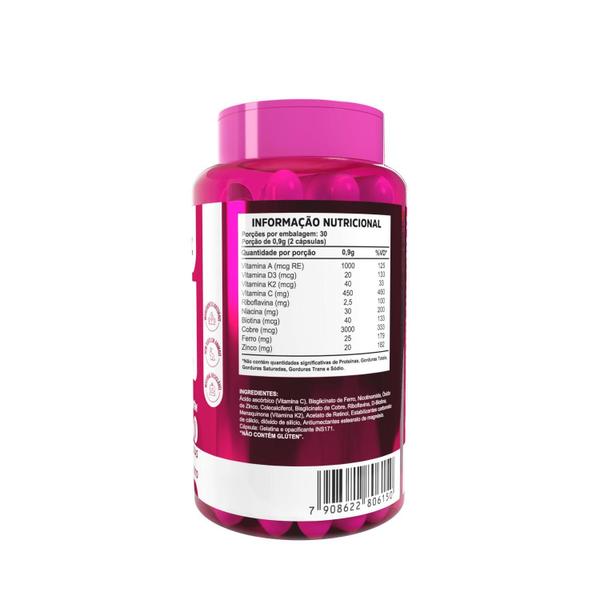Cicaps Polivitamínico Para Cicatrização 240 Caps Kelogel Imagem de Cicaps Polivitamínico Para Cicatrização 240 Caps Kelogel