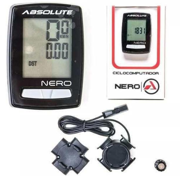 Ciclocomputador Velocímetro Bike 10 Funções Absolute Nero Imagem de Ciclocomputador Velocímetro Bike 10 Funções Absolute Nero
