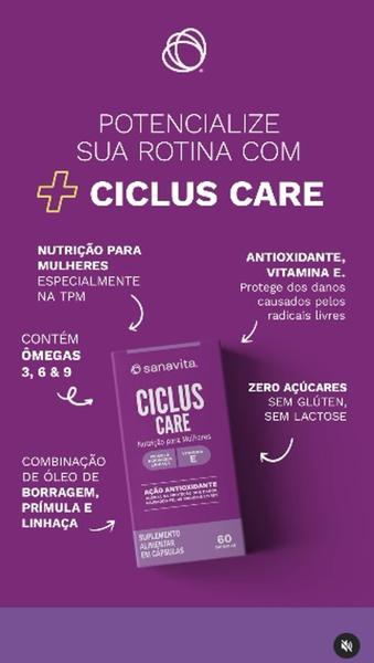 Imagem de Ciclus Care (Óleo de Prímula, Borragem e Linhaça) com 60 Cápsula Softgel - Sanavita