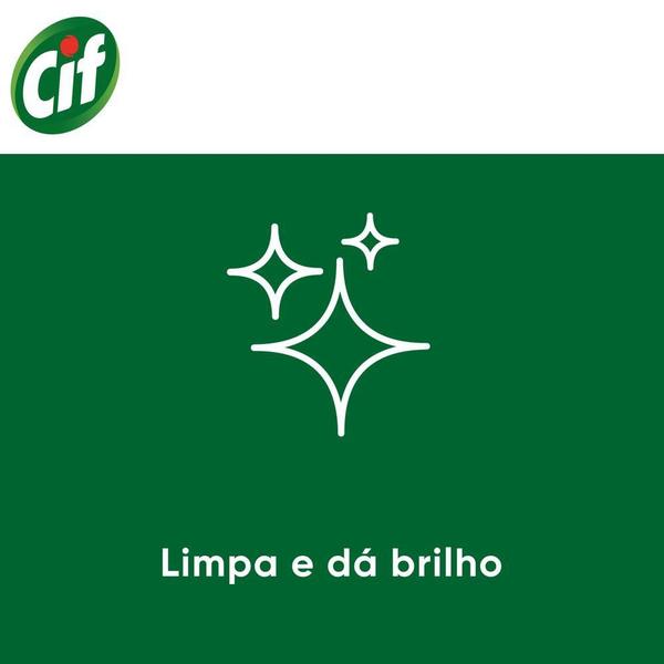 Imagem de CIF Cremoso Limpeza Milagrosa Limão para casa 450ml