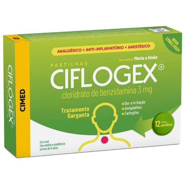 Imagem de Ciflogex Pastilhas C12 Menta