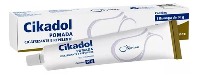 Imagem de Cikadol Pomada Cicatrizante E Repelente 50g