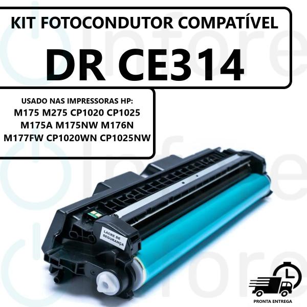 Imagem de Cilindro Compatível DR CE314 314A para CP1025NW CP1020WN M176N M177FW M175NW M175A M275