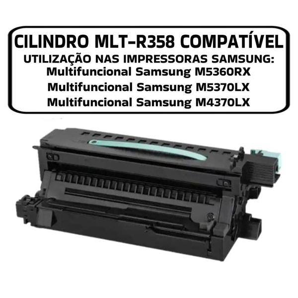 Imagem de Cilindro De Imagem R358s Compatível Com M5370 M5360 100k