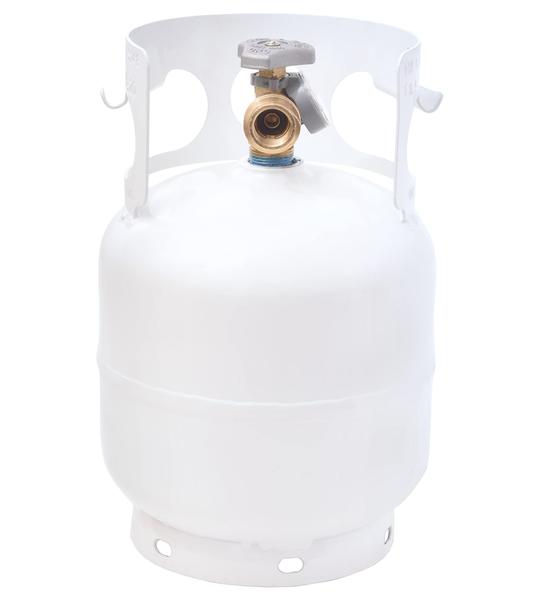 Imagem de Cilindro de tanque de propano Flame King YSN5LB-GAUGE 2,27 kg branco