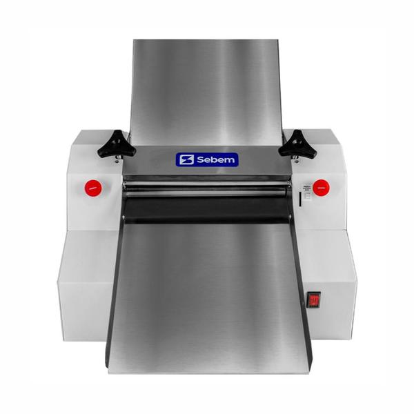 Imagem de Cilindro Elétrico Laminador de Massa Profissional 40cm para Pão, Pizza, Pastel Sebem