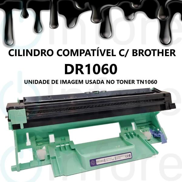 Imagem de Cilindro Fotocondutor DR1060 DR-1060 para HL1112 HL1202 HL1212W DCP1602 DCP1510 DCP1610 Compatível