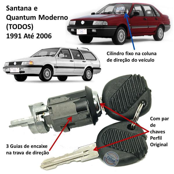 Imagem de Cilindro Ignição Santana e Quantum Após 91 Modelo Valeo