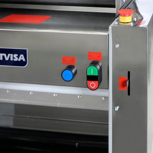 Imagem de Cilindro Laminador de Massas Metvisa 51cm com Cavalete 127V CLMC.510