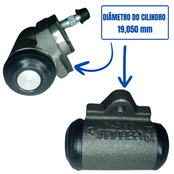 Imagem de Cilindro Roda Controil Traseiro Fiat Palio 1997 A 1998