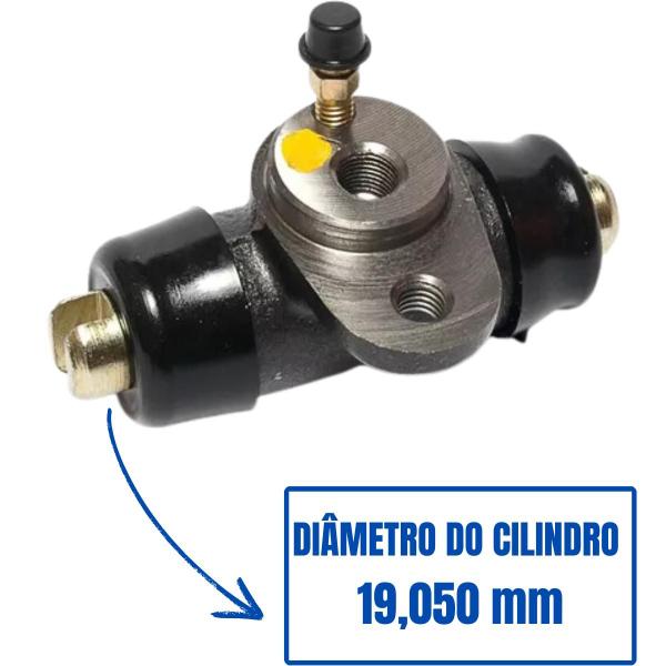 Imagem de Cilindro Roda Traseiro Controil Volkswagen Fusca 1600 1977 A 1986