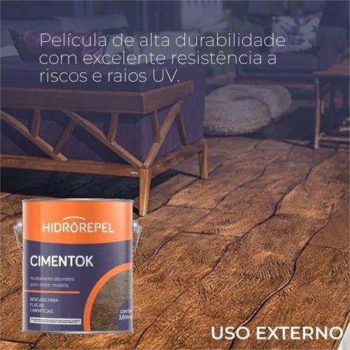 Imagem de Cimentok 3,6 Litros Hidrorepel - Gel Envelhecedor Cores - Castanho