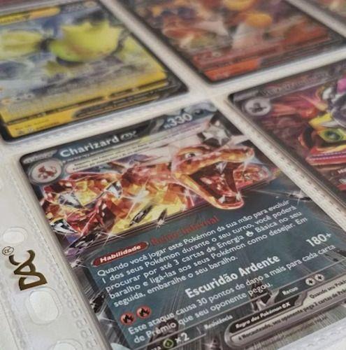 Imagem de Cinderace Coroa Estelar Album Pokemon Porta 180 Cartas Cards