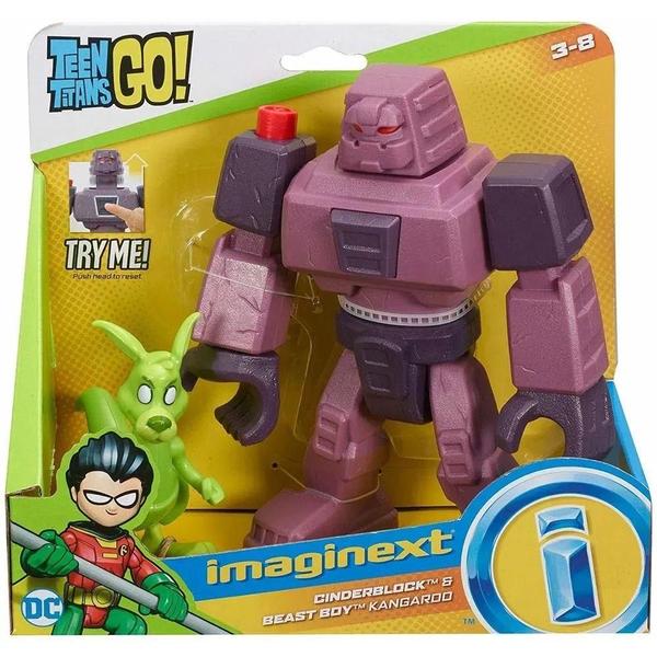 Imagem de Cinderblock e Mutano Canguru - Teen Titans - Imaginext - Fisher-Price