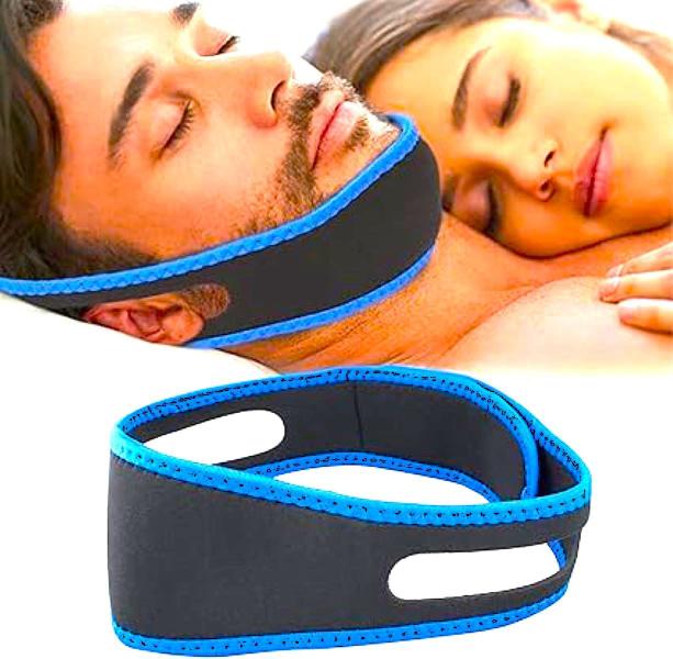 Cinta Anti Ronco e Apneia Faixa Ajustável para Sono Sem Interrupções e Melhor Respiração Noturna Boca Fechada Sono Tranquilo - LOJA DIGITAL MARCO FERRARI ENVIO Imagem de Cinta Anti Ronco e Apneia Faixa Ajustável para Sono Sem Interrupções e Melhor Respiração Noturna Boca Fechada Sono Tranquilo