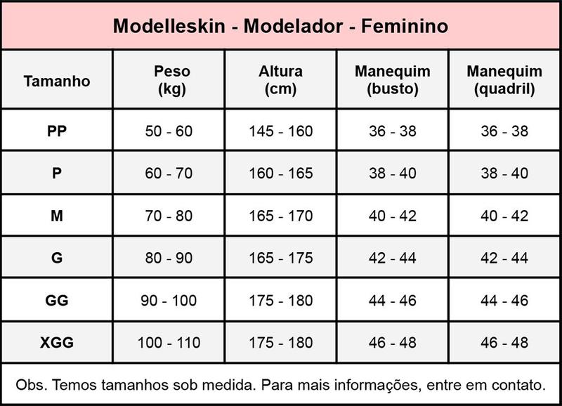 Imagem de Cinta Body Modelador Alça Regata Emana 84020 - ModelleSkin