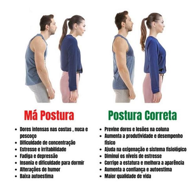 Imagem de Cinta Colete Postural Para Postura E Lombar + Pomada Fisiofort