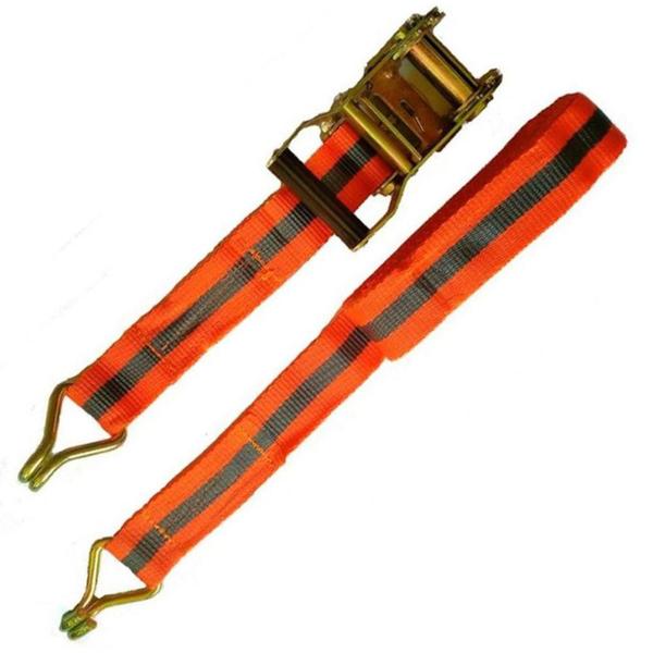 Cinta com Catraca e Ganchos 38 MM x 5 Metros para 1 TON STELS Imagem de Cinta com Catraca e Ganchos 38 MM x 5 Metros para 1 TON STELS