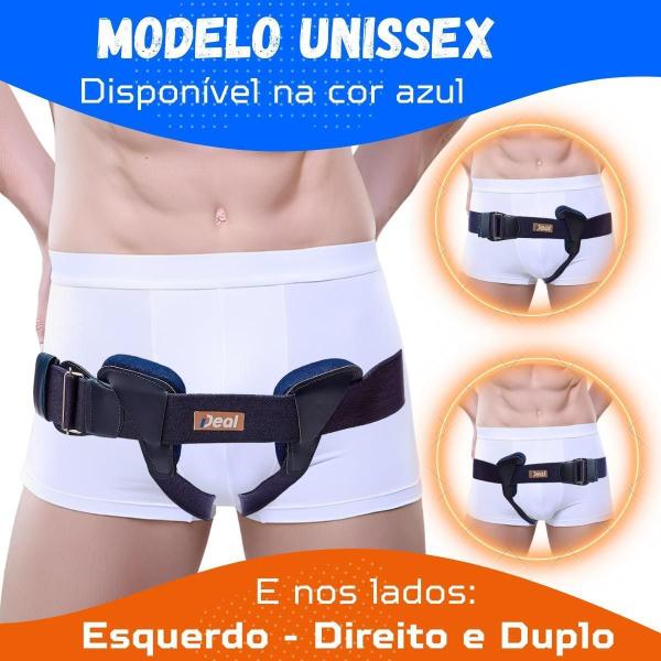 Imagem de Cinta Com Funda Para Hérnia Inguinal Virilha Lado Direito