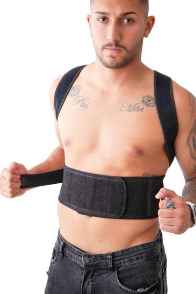 Cinta Corretora Postural Reforçada Coluna Lombar - C10 - Fanáticos Por Cintas Imagem de Cinta Corretora Postural Reforçada Coluna Lombar - C10