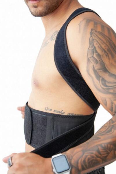 Cinta Corretora Postural Reforçada Coluna Lombar - C10 - Fanáticos Por Cintas Imagem de Cinta Corretora Postural Reforçada Coluna Lombar - C10