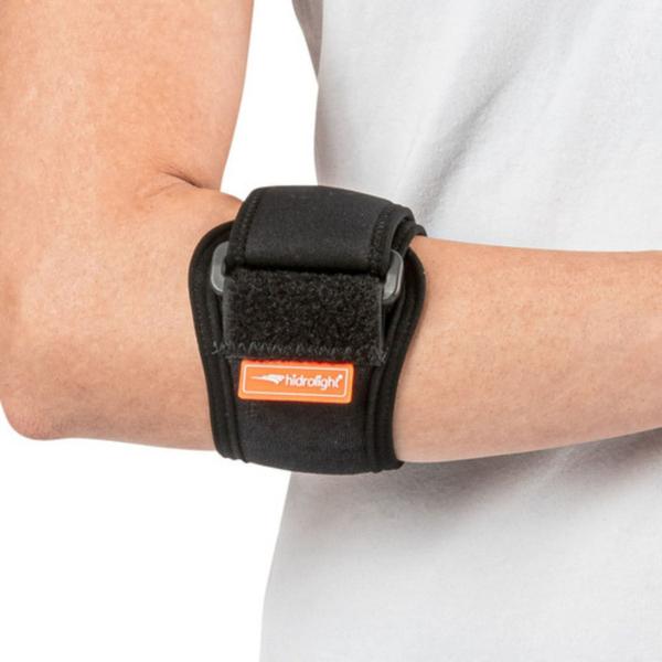 Cinta Cotovelo Epicondilite Tennis Elbow Ajustavel Neoprene - Unico - Hidrolight Imagem de Cinta Cotovelo Epicondilite Tennis Elbow Ajustavel Neoprene - Unico
