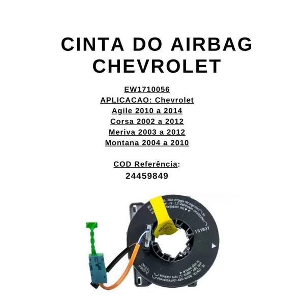 Imagem de Cinta do Airbag Chevrolet Agile Corsa Meriva Montana  EW1710056 - Eletricway