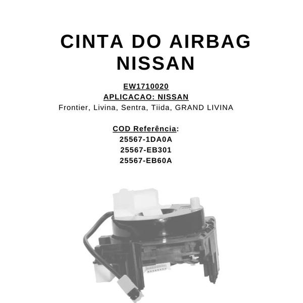 Imagem de Cinta do Airbag Frontier Sentra Livina EW1710020