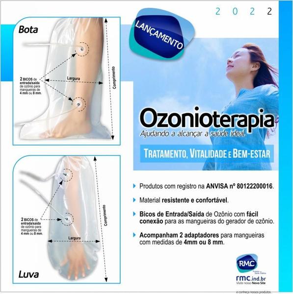 Cinta Elástica Com Fecho Para Vedação Ozonioterapia 30 Cm - RMC Imagem de Cinta Elástica Com Fecho Para Vedação Ozonioterapia 30 Cm