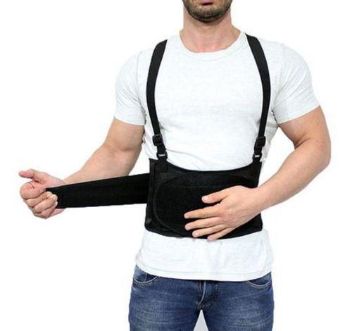 Imagem de Cinta Ergonomica Masculina Faixa Abdominal Lombar