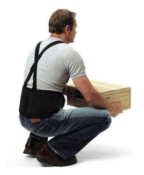 Cinta Ergonômica Reforçada Proteção Da Coluna Abdominal Cargas Colete EPI Segurança Carregar Peso - RedStar Imagem de Cinta Ergonômica Reforçada Proteção Da Coluna Abdominal Cargas Colete EPI Segurança Carregar Peso